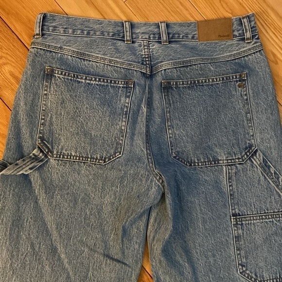Madewell Low Slung Straight Carpenter Jeans in size 29, EUC, like new - Picture 8 of 16